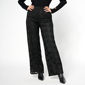 C Wonder Lace Wide-Leg Pant