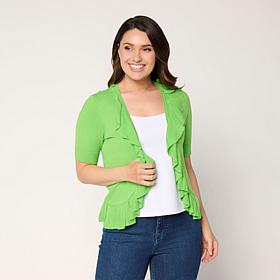 C Wonder Ruffle Cardigan