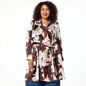 C Wonder Satin Trench