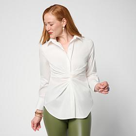 C. Wonder Twist Front Stretch Poplin