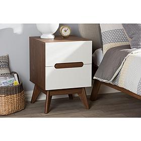 Calypso 2-Drawer Storage Nightstand