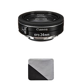 Canon EF-S 24mm f/2.8 STM Lens Bundle