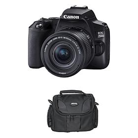 Canon EOS 250D/Rebel SL3 DSLR Camera with 18-55mm Lens Bundle