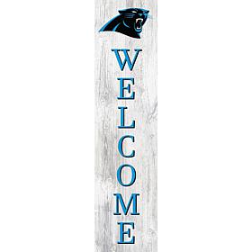 Carolina Panthers 48" Welcome Leaner  