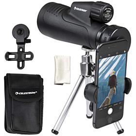 Celestron 20x50mm Outland X Monocular w/Smartphone Adapter & Tripod