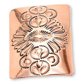 Chaco Canyon Copper Hair Accessory Handstamped