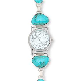 Chaco Canyon Patagonia Turquoise Bracelet Watch 