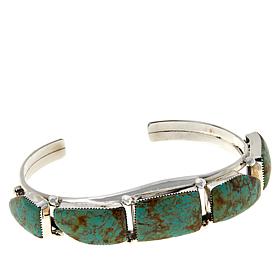 Chaco Canyon Sterling Silver 5-Stone Cuff