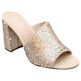 Charles By Charles David Reveal Sequin Slide Dress Sandal