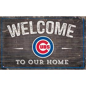 Chicago Cubs 11x19 Welcome to our Home Sign 