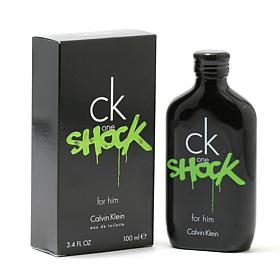 Ck One Shock Men By Calvin Klein Eau De Toilette Spray - 3.4 oz.