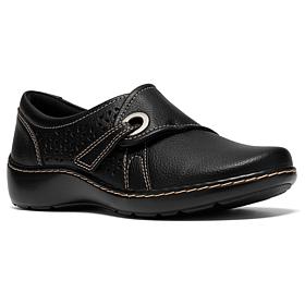 Clarks Cora Teagan Leather Flat