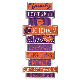 Clemson University Celebrations Stack 24" Sign 