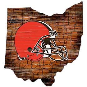 Cleveland Browns Distressed State with Logo