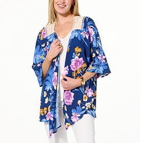 Colleen Lopez Crochet Back Topper