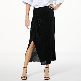 Colleen Lopez Ruched-Front Skirt 