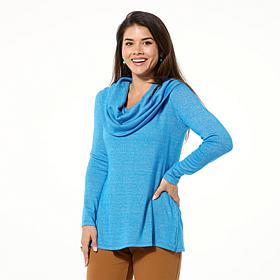 Colleen Lopez Super Soft Convertible Shimmer Sweater