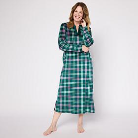 Comfort Code Silky Velvet Satin Trim Lounger