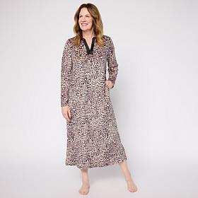 Comfort Code Silky Velvet Satin Trim Lounger