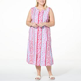 Comfort Code Stretch Jersey Knit Midi Lounge Dress