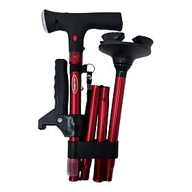 ComfyWalk Folding Cane with Light, Alarm & OPTRON