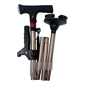 ComfyWalk Folding Cane with Light, Alarm & OPTRON