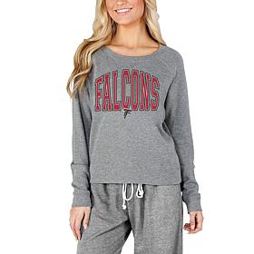 Concept Sports Mainstream Ladies Knit Long Sleeve Top - Falcons
