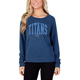 Concept Sports Mainstream Ladies Knit Long Sleeve Top - Titans
