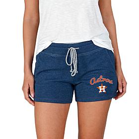 Concepts Sport Mainstream Ladies Knit Short - Astros