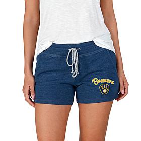 Concepts Sport Mainstream Ladies Knit Short - Brewers