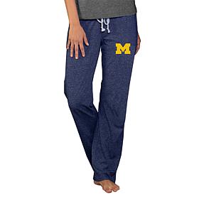 Concepts Sport Officially Licensed NCAA Quest Ladies' Pant - Michigan