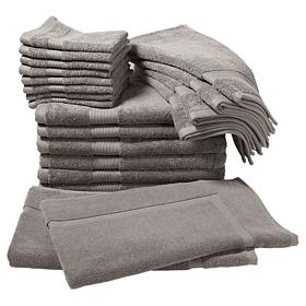 Concierge Collection 100% Cotton 20-piece Bath Towel Set 