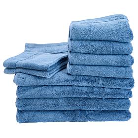Concierge Collection 100% Turkish Cotton Quick-Dry 10pc Towel Set 