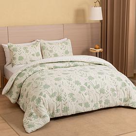 Concierge Collection 3-piece Jacquard Comforter Set