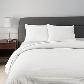 Concierge Collection 3-piece Jersey Coverlet Set