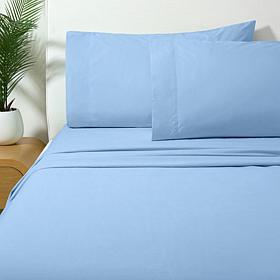 Concierge Collection 4-piece Cotton Coastal Sheet Set 