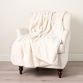 Concierge Collection 50x60 Quilted Throw