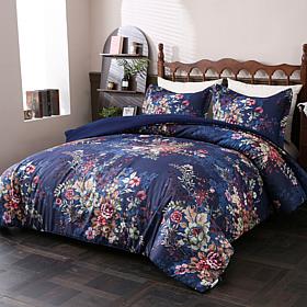 Concierge Collection Floral Comforter Set 