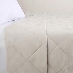 Concierge Collection Nano Feather Cotton Face Blanket Twin