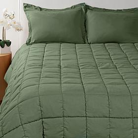 Concierge Collection Puff Comforter Set 