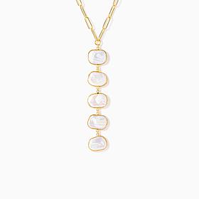 Connie Craig Carroll Freshwater Pearl Drop Necklace