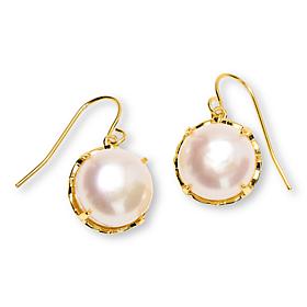 Connie Craig Carroll Jewelry Cultured Mabé Pearl Drop Earrings