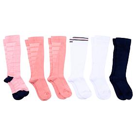 Copper Life 6-pack Bamboo Compression Over-the-Calf Socks