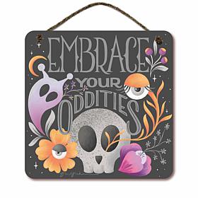Courtside Market 12" x 12" Embrace Hanging Sign