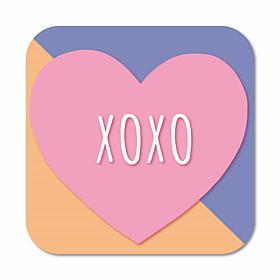 Courtside Market 12" x 12" XOXO Candy Hearts ArtBoard