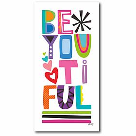 Courtside Market Beautiful Canvas Wall Art - 12" x 24"