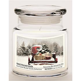 Courtside Market Candle w/ Essential Oils + Lid - Red Christmas Truck