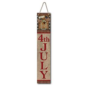 Courtside Market Celebrate 250 Liberty Mason 7x40" Artboard with Twine