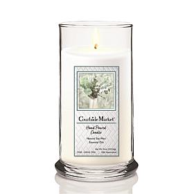 Courtside Market Eucalyptus Vase Status Candle Glass - 18 oz.