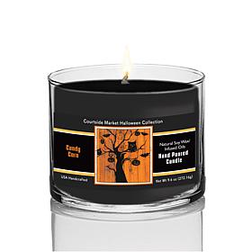 Courtside Market Halloween Scary Tree Candy Corn Soy Wax Candle